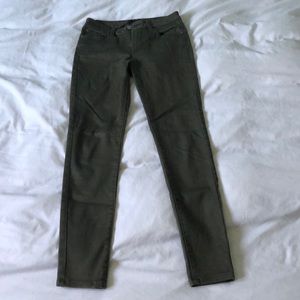 Olive Green Skinny Jeans